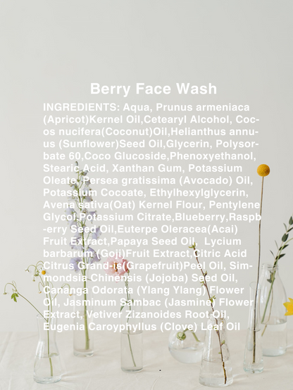 BERRY FACE WASH